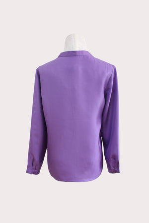 Katyusha Lilac classic blouse